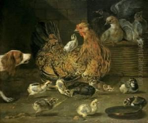 Intrus Dans Le Poulailler by Pieter Van Boucle