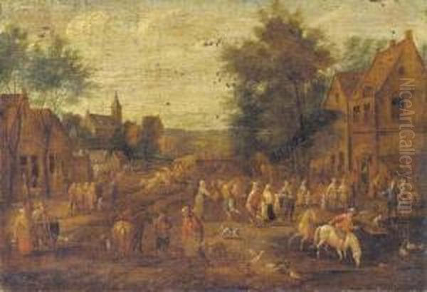 A Village Kermesse - view 1