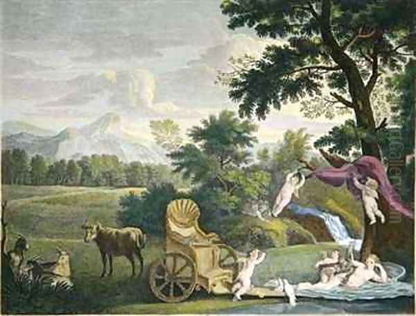 Venus Bathing and Cupids - view 1