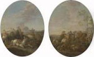 A Pair Of Cavalry Skirmishes