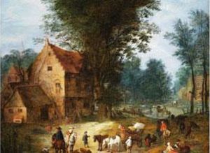 Dorflandschaft Mit by Joseph van Bredael