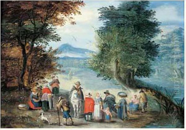 Paysage De Foret Pres D'une Riviere - view 1