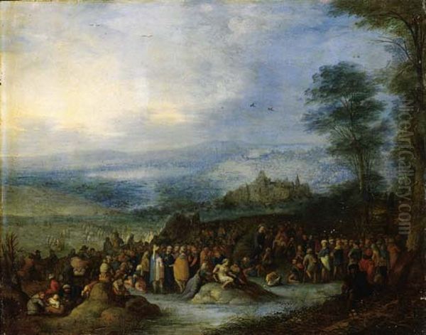 Christ Preaching To The Multitude - view 1
