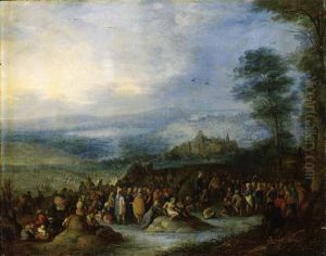 Christ Preaching To The Multitude