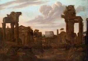 View Over Rome by Pieter Van Bredael