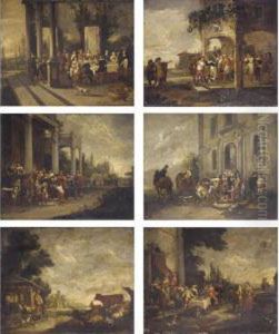 The Story Of The Prodigal Son by Pieter Van Bredael