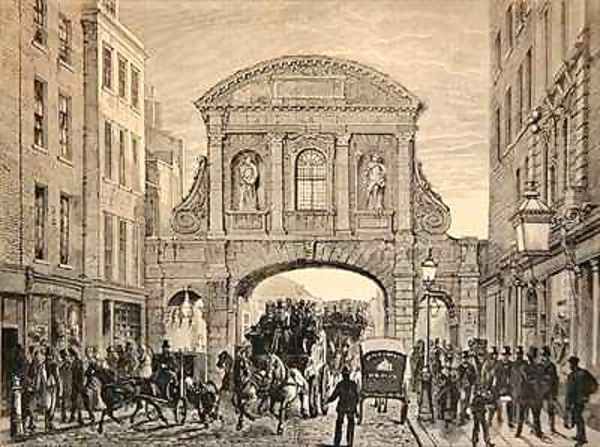 Temple Bar in Fleet Street - view 1