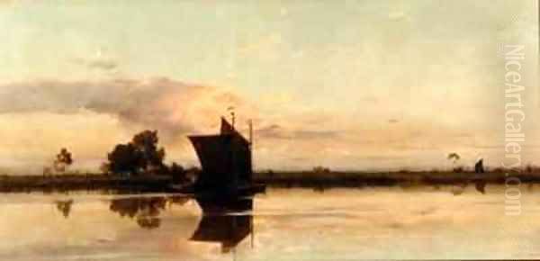 Evening on the Yare - view 1