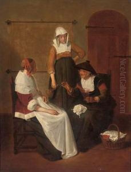 Elegant Company In An Interior - view 1