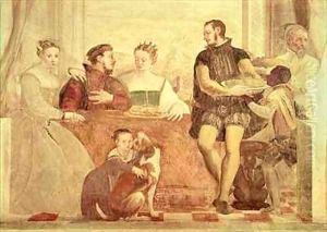 The Banquet by Giovanni Antonio Fasolo
