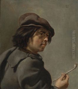A Smoker by Jan Van Bijlert