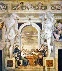 The Game of Cards by Giovanni Antonio Fasolo