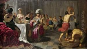 Ulysse Au Banquet D'alcinoos.