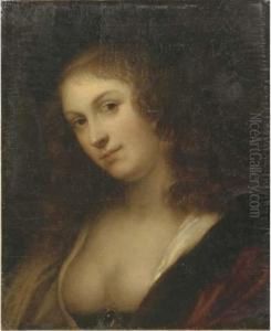 A Female Courtesan by Jan Van Bijlert