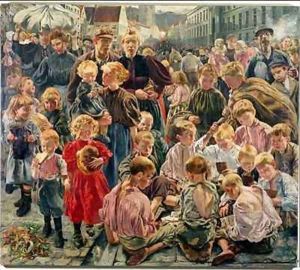 The Ages of the Worker by Leon Henri Marie Frederic