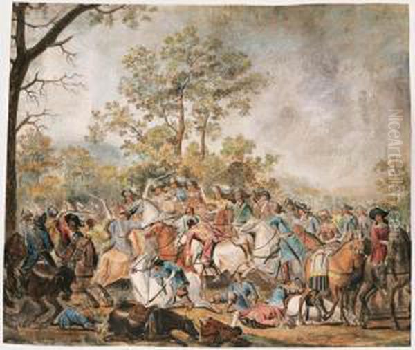 A Battle Scene. - view 1