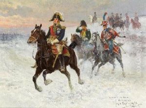 Marszalek Ney I Napoleon Z Wojskami