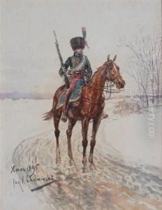 Zolnierz Na Patrolu Konnym