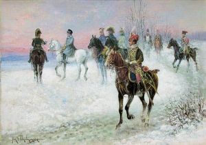 Napoleon Z Gwardia Przyboczna by Jan van Chelminski