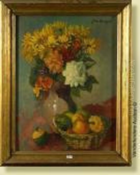 Nature Morte Aux Fleurs Et Aux Fruits - view 1