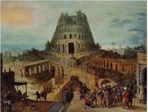 La Tour De Babel by Hendrick van Cleve