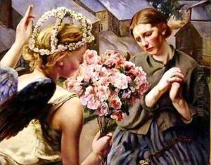 The Painful Annunciation by Leon Henri Marie Frederic
