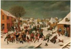Le Massacre Des Innocents by Marten Van Cleve