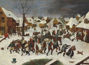 Massacre Of The Innocents by Marten Van Cleve