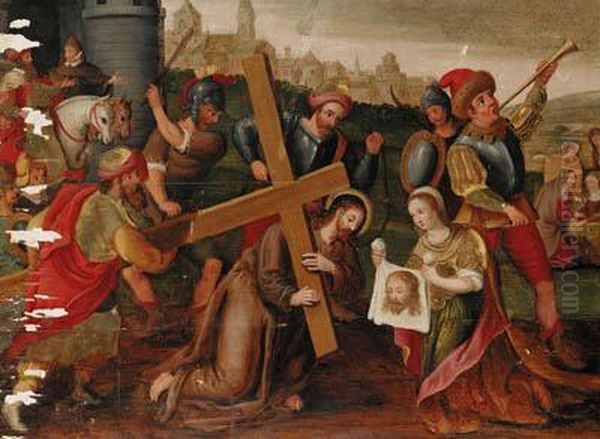Christ On The Way To Calvary With Saint Veronica - view 1
