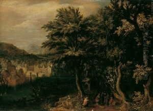 Zugeschrieben Weite Bewaldete by Gillis van Coninxloo