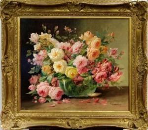 [vase Garni De Fleurs.]