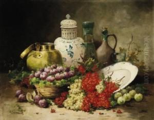 Natura Morta Con Frutta E Vasi Natura Morta Con Frutta E Vasi