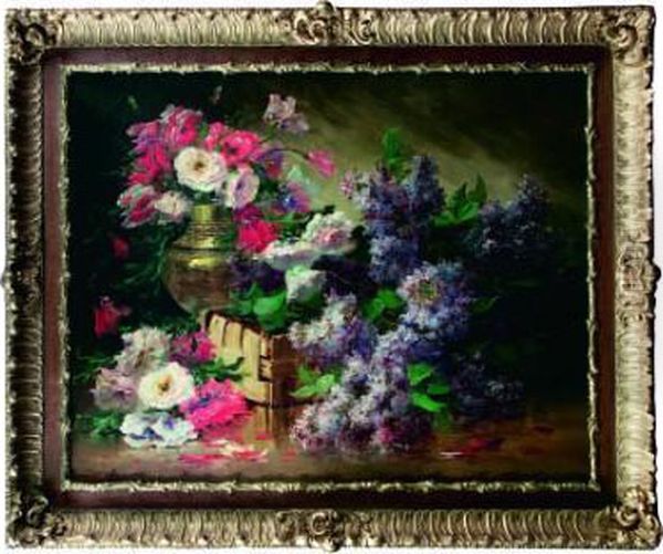 Roses, Pavots Et Lilas - view 1