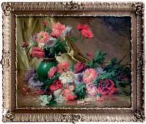 Composition Aux Pavots Tricolores by Jacques Van Coppenolle