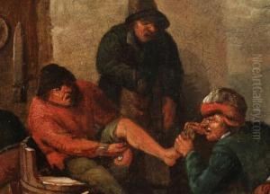Der Huhneraugenpatient In Der Baderstube by Joos van Craesbeeck