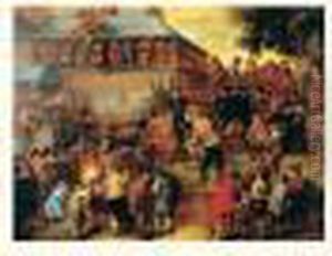 Scene De Combat De Rue Scene De Combat De Rue