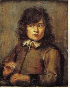 Jeune Garcon Prisant Du Tabac