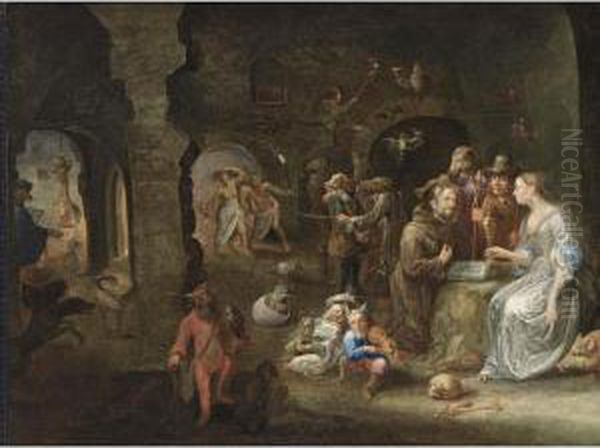 The Temptation Of St. Anthony by Joos van Craesbeeck