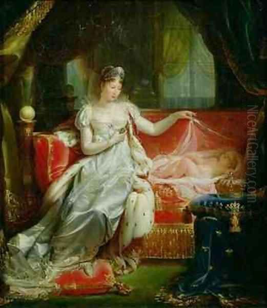 Empress Marie Louise 1791-1847 and the King of Rome - view 1