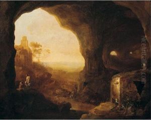A Landscape With Diana And Her Nymphs Bathing
