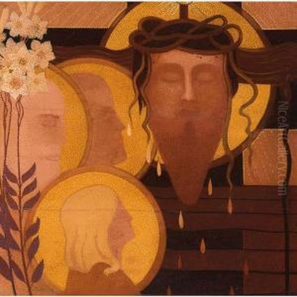 Christ Surrounded By Angels - view 1