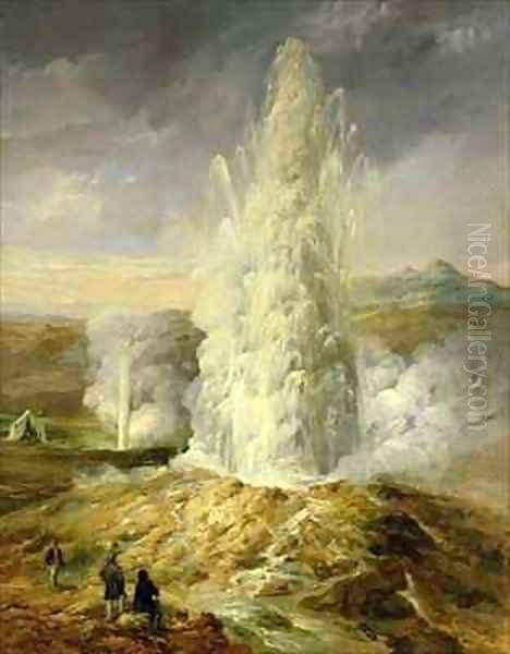 The Great Geysir South Iceland - view 1