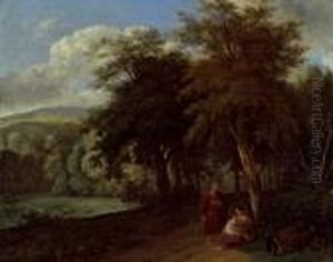 Rast Auf Der Flucht Nach Agypten