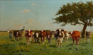 Cattle In A Meadow Cattle In A Meadow