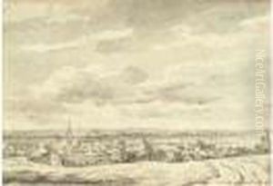 Vue Presumee De Wageningen by Jacob van der (Giacomo da Castello) Kerckhoven