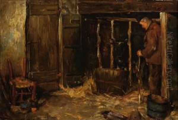 Interior Of A Stable - view 1
