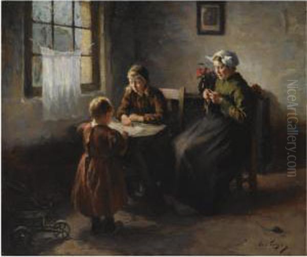 The Reading Lesson - view 1