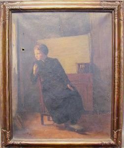Young Woman By A Window Young Woman By A Window