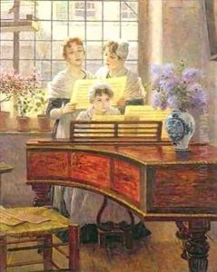 Around the Piano by Walther Firle
