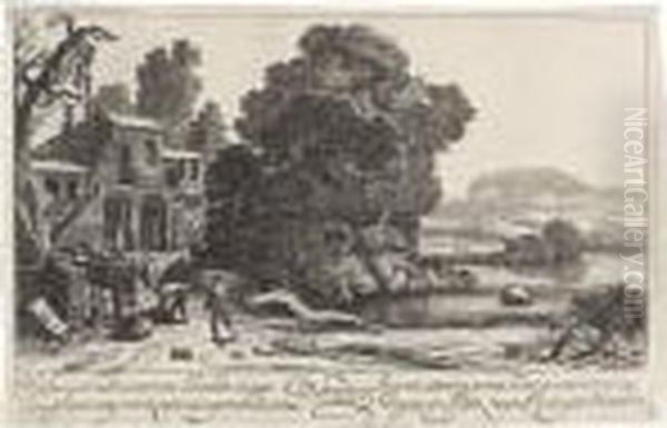 The Parts Of Day (franken And Van Der Kellen 187-90; Holl. 71-74) - view 1